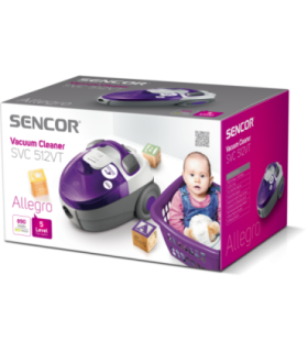 Tolmuimeja Sencor SVC512VTEUE2,lilla