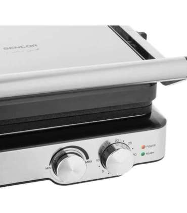 Kontaktgrill Sencor SBG4010SS, must/hõbedane