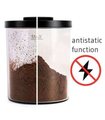 Conical cofee grinder Rommelsbacher, black/stainless steel