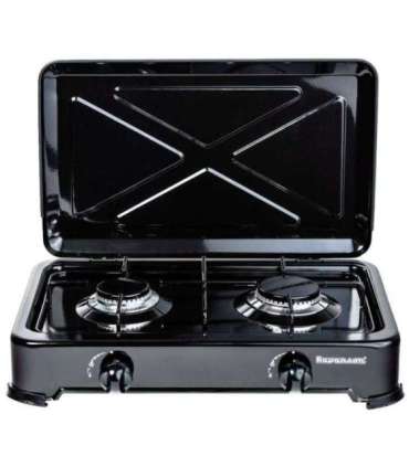 Portable double gas cooker