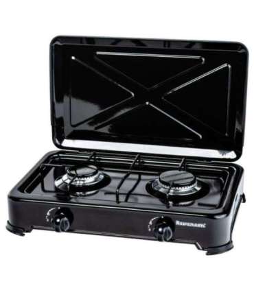 Portable double gas cooker