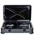 Portable double gas cooker