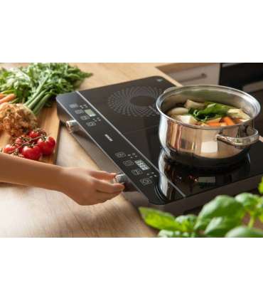 Portable induction double hotplate Sencor, grey