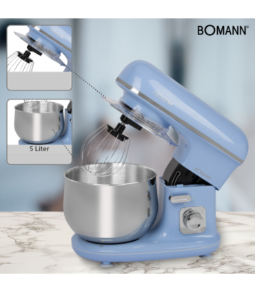 Multifunction mixer Bomann 5L, blue