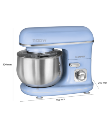 Multifunction mixer Bomann 5L, blue