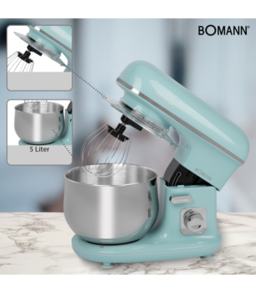 Multifunction mixer Bomann 5Lm, mint green