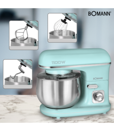 Multifunction mixer Bomann 5Lm, mint green