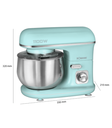 Multifunction mixer Bomann 5Lm, mint green