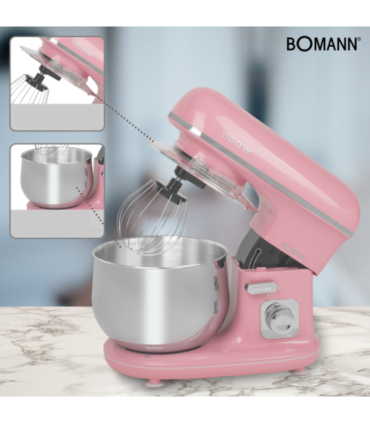 Multifunction mixer Bomann 5L, pink