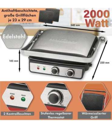 Kontaktgrill ProfiCook PCKG1264