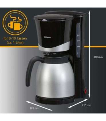 Coffee maker Bomann with termo jug
