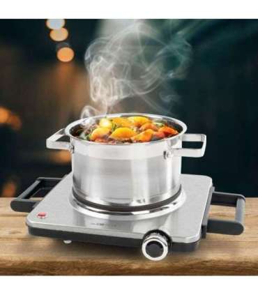 Lauapliit Clatronic 1 plaadiga EKP3788IX, inox