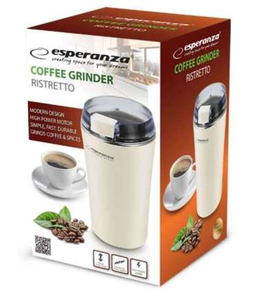 Coffee grinder cappucino Esperanza, black