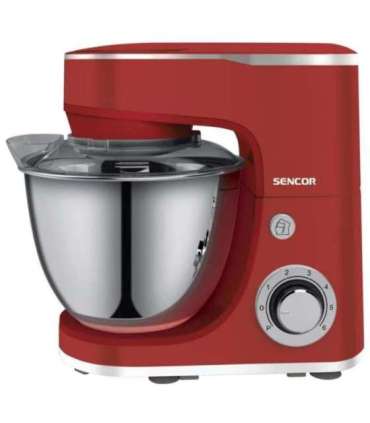 Multifunctional stand mixer Sencor, red