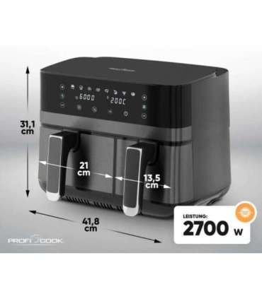 Kuumaõhufritüür ProfiCook PCFR1295H