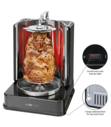 Kebabimasin Clatronic DVG3686BL