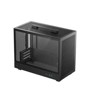 Deepcool Case CH160 Plus Black Mini-ITX Power supply included No