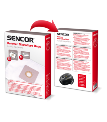 Tolmukott SVC7CA (5tk + mikrofilter) Sencor 40023279