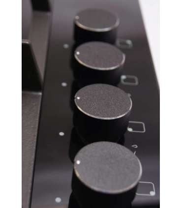 Gaasiplaat Schlosser PGH635FFD, must