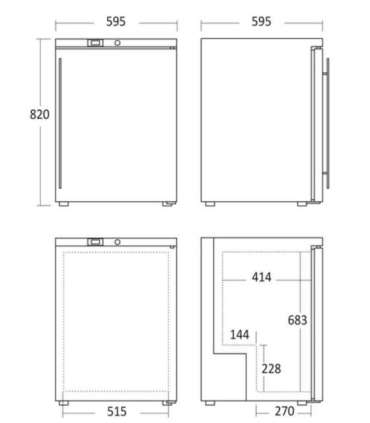 Jahekülmik Scandomestic SK145
