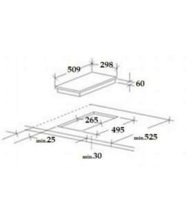 Gaasiplaat Schlosser PGH32GCSFFD, liivakarva