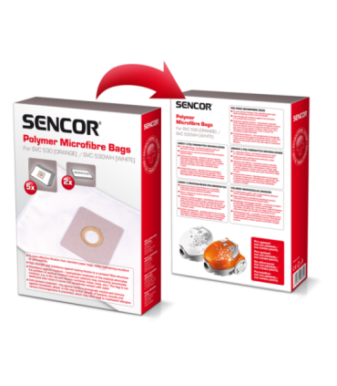 Micro fiber bags for Sencor SVC530 5pcs + 2 microfilters