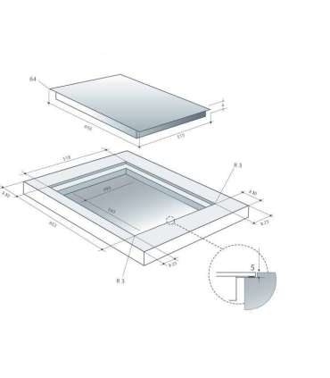 Induktsioonplaat De Dietrich DPI7650B