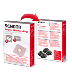 Micro fiber bags Sencor  for SVC8 (5 pcs + 1 microfilter)