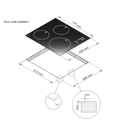 Induction hob Greentek