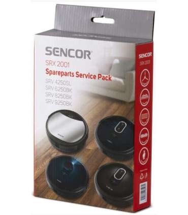 Robotic vacuum cleaner accessories set for Sencor SRV6250, 8250, 9250