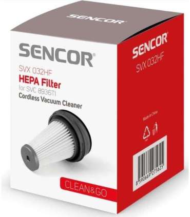 HEPA filter tolmuimejale Sencor SVC8936Ti