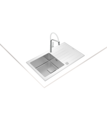 Valamu Teka Diamond RS15 1B 1D valge