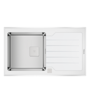 Valamu Teka Diamond RS15 1B 1D valge