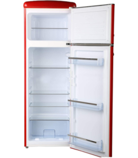 Retrokülmik Frigelux RFDP246RRA, punane