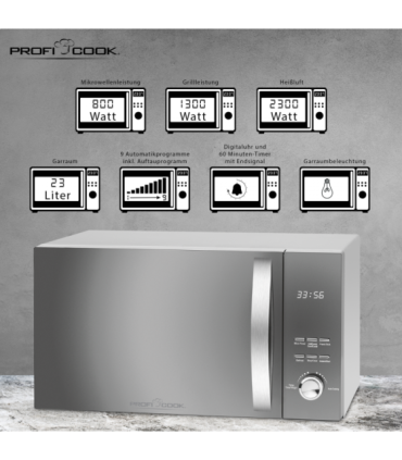 Mikrolaineahi ProfiCook MWG1176H