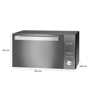 Mikrolaineahi vertikaalselt avaneva uksega Proficook MWG1204