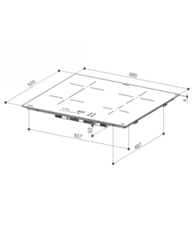 Induktsioonplaat Faber FCH 64 BK KL
