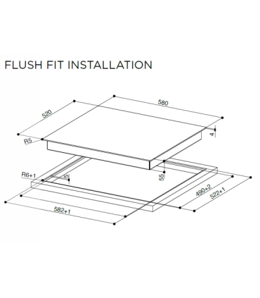 Induktsioonplaat Faber FCH 64 GR KL