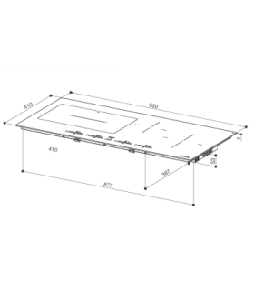 Induktsioonplaat Faber FCH Slim 94 BK KL