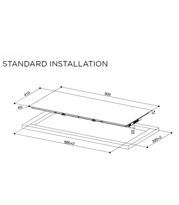 Induktsioonplaat Faber FCH Slim 94 BK KL