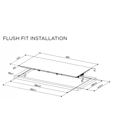 Induktsioonplaat Faber FCH Slim 94 BK KL