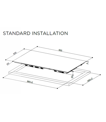 Induktsioonplaat Faber FCH 95 BK KL