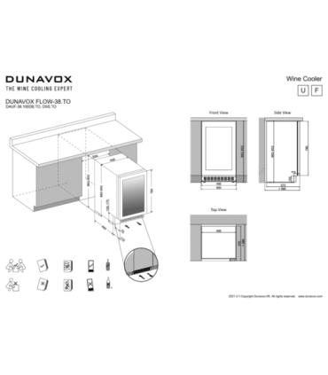 Veinikülmik Dunavox DAUF-38.100DB.TO