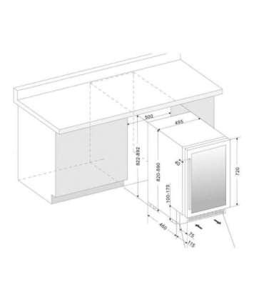 Veinikülmik Dunavox DAUF-38.100DB.TO