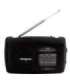 Portable radio receiver with FM/AM/SW range and dual power Orava