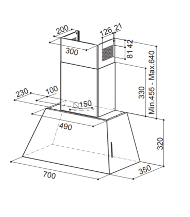 Hood Faber Chloe Old metal leather