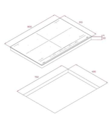 Induktsioonplaat Teka IZF 88700 MST