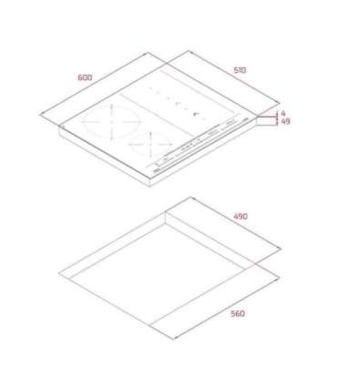 Induktsioonplaat Teka IZF 68700 MST