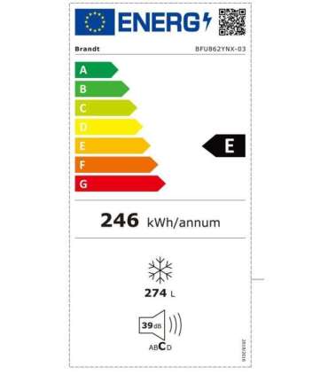 Upright freezer Brandt