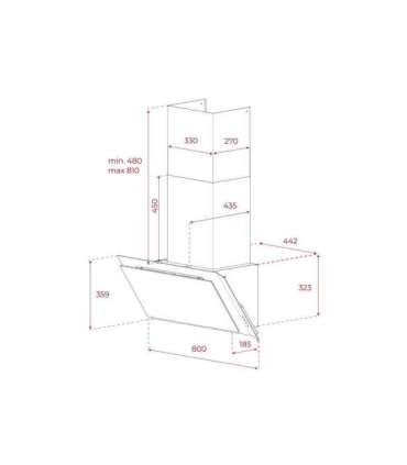 Hood Teka DVI 88-G1 EOS BM